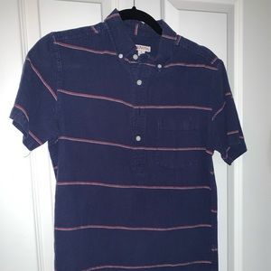 Men’s Merona Short Sleeve Half Button Down